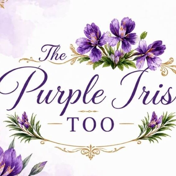 the purple iris too